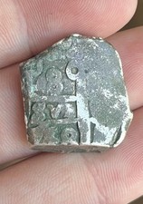 1768 8 Reales Cob Spanish Colonial Silver Old Coin Potosi 16g North Africa picture