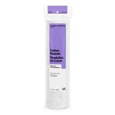 Amazon Essentials 100% Cotton Rounds, 100 Count (Previously Amazon Basics) picture
