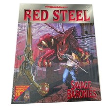 AD&D Advanced Dungeons & Dragons RED STEEL SAVAGE BARONIES SEALED TSR 9500 1995  picture