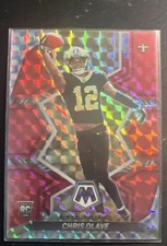 2022 Panini Mosaic - Rookies Chris Olave #313 Red Mosaic Prizm (RC) picture