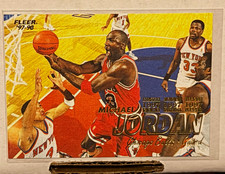 Fleer 1997-98 Michael Jordan Chicago Bulls #23 Career Bests Basketball Card picture