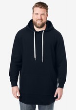 KingSize Men's Big & Tall Fleece Longer-Length Pullover Hoodie picture