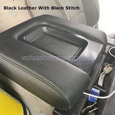 Console Lid Armrest Replacement Cover For 14-18 Chevy Silverado Sierra 1500 Blk picture