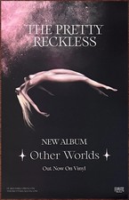 THE PRETTY RECKLESS Other Worlds Ltd Ed RARE Tour Poster Taylor Momsen Dear God picture