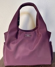Kate Spade Carter Nylon Large Baby Bag - Deep Cherry NWT picture