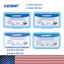 50Sets Dental Orthodontic Buccal Tubes MBT ROTH 022 1st 2nd Molar Monoblock picture