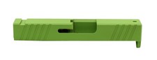 Cerakoted Standard Cut Slide For Glock 17 Gen 3 Lime Green picture