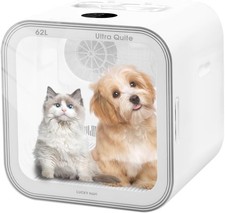LUCKY NAVI 62L Automatic Pet Dryer Box for Cats Small Dogs Quiet 1100W picture