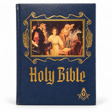 Masonic Holy Bible Heirloom Bible Masonic Edition Hardcover picture