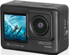 Minolta MNX5K1 5K Ultra HD / 24 MP Action Camera Kit with Waterproof Case picture