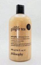 Philosophy Chilled Ginger Tea Hydrating Shower Gel 16 oz SEALED picture