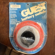 GUEST 2100 BATTERY SWITCH WITH AFD 2100 NOS in Original Package  picture