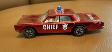 Vintage 1968 Hot Wheels Redlines Cruiser Fire Chief Car U.S.A picture