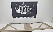 Factory Dark Tan Rear Driver & Passenger Windows 97-06 Jeep TJ Wrangler Soft Top picture