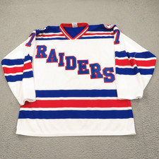 Reston Raiders Jersey Large Player Issue Joe Snively Virginia Sewn Authentic VTG picture