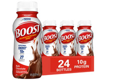 BOOST Original, Nutritional Drink, Rich Chocolate, 10g Protein, Pack24 - 8 fl oz picture