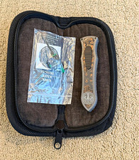 NEW G&G Hawk Deadlock Model C – Titanium Copper Camo Double Edge picture