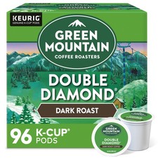 Green Mountain Coffee Double Diamond, Keurig K-Cup Pod, Dark Roast, 96 Count picture