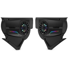 DS18 Can-Am Maverick X3 Front Door Speaker Panels Loaded with 6.5