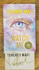 SIGNED Tahereh Mafi Watch Me Deluxe Limited Edition Storytide HC Gold Leaf NEW picture