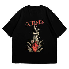 Caifanes  Band Gift Fan Short Sleeve Mens Black T- Shirt S-5XL All Size picture
