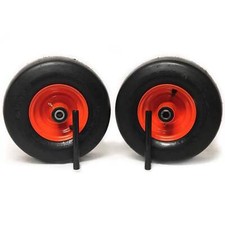 (2) Pneumatic Tire Assemblies 15x6.00-6 Kubota ZD321 ZD323 ZD326 K3181-18032 picture