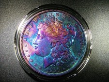 EF/AU 1879 MORGAN SILVER DOLLAR NICELY TONED QUALITY COLLECTOR GRADE COIN M-2263 picture