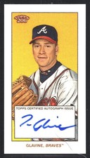 Tom Glavine 2023 Topps 206 Auto Autograph SSP Atlanta Braves picture