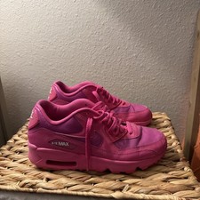 Nike Girls Air Max 90 Cotton Candy Pink Running Training Sneakers Shoes Size 6.5 picture