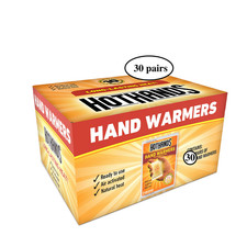 HOTHANDS HAND WARMERS (30 PAIRS) ADHESIVE ODOR ABSORBING HOT HANDS HEAT EXP:2029 picture