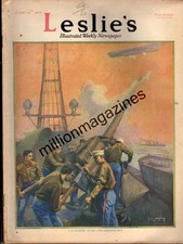 1917 Leslie's June 14 - Northwest tornadoes; The Balkans; Baseball stars picture