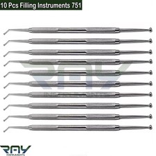 10 Pcs Dental Ball Burnisher 27/29 Amalgam Composite Cavity Filling Instruments picture