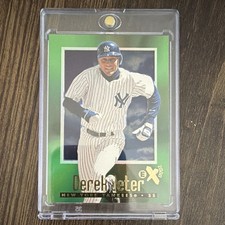 1997 Skybox E-X 2000 Derek Jeter #33 New York Yankees MLB Baseball Card picture