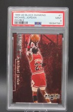 1998-99 Upper Deck Black Diamond - Michael Jordan #7 Double Diamond /3000 PSA 9 picture