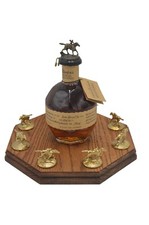 Illuminated Blanton's Bourbon Cork Stopper Display Octagon Oak , Blantons picture
