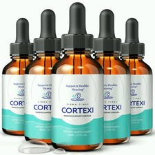 Cortexi Oral Drops – Ear Support, Hearing Clarity & Comfort Supplement -5 Pack picture
