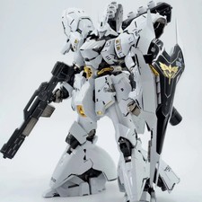 RG 1/144 MSN-04 Sazabi White Star Model Kit Action Figure Mecha Collectible Gift picture