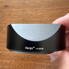Haoge LH-35VB Square Bayonet Lens Hood Designed for Fuji XF 35mm 23mm f/2 R WR picture