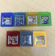 For Nintendo GBA GBC Game Card- 7 Colours GAMEBOY COLOR Pokemon Game Series picture