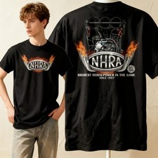 NHRA Highest Horsepower In The Game Since 1951 (104T) Cotton T-Shirt picture