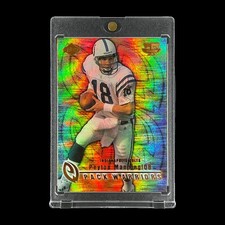 PEYTON MANNING GOLD HOLO FOIL CARD 1999 Collector's Edge Warriors Insert - Colts picture