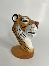 Peepers Hand Carved Painted Tiger Wooden Eyeglass Holder Stand picture