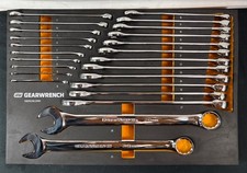Gearwrench 12 Pt. Chrome Metric Combination Wrench Set 24 Pcs. - GWMSCWL12MM picture