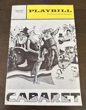 Autograph Carol Lawrence 1968 Broadway Theatre Playbill Cabaret Imperial Theater picture