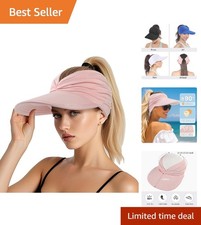 Versatile Women's Sun Hat with Wide Brim - Foldable & Well-Ventilated for Summer picture