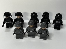 LEGO Star Wars Minifugure Imperial Fleet Trooper Officer Death Star Lot of 8 picture