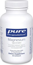 Pure Encapsulations Magnesium Glycinate Supplement Stress Relief Support picture