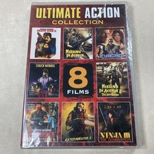 Ultimate Action Collection - 8 Films  (DVD) Chuck Norrris, Jean-Claude Van dame. picture