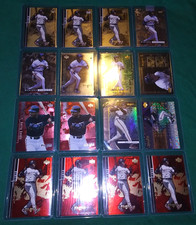 1998-2000 UD BLACK DIAMOND BARRY BONDS SSP LOT OF 16 W/1000 /1500 /2500 /3000 picture