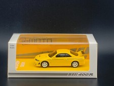 Kyosho Nissan Nismo 400 R with MOTN LED Base Compatible Yellow 1/64 picture
